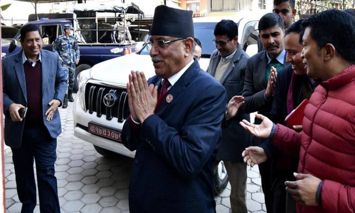 Nepal Prime Minister Pushpa Kumar Dahal Prachand 